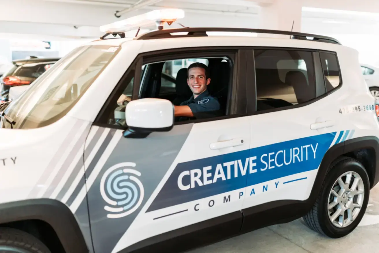 Creative Security Company (143 Of 246) Mobile Patrol deters criminals from Your Bay Area business