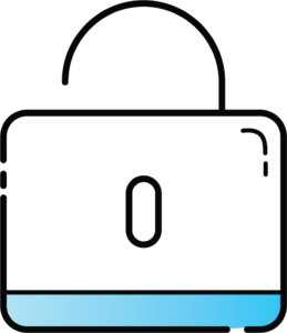 Lock icon.